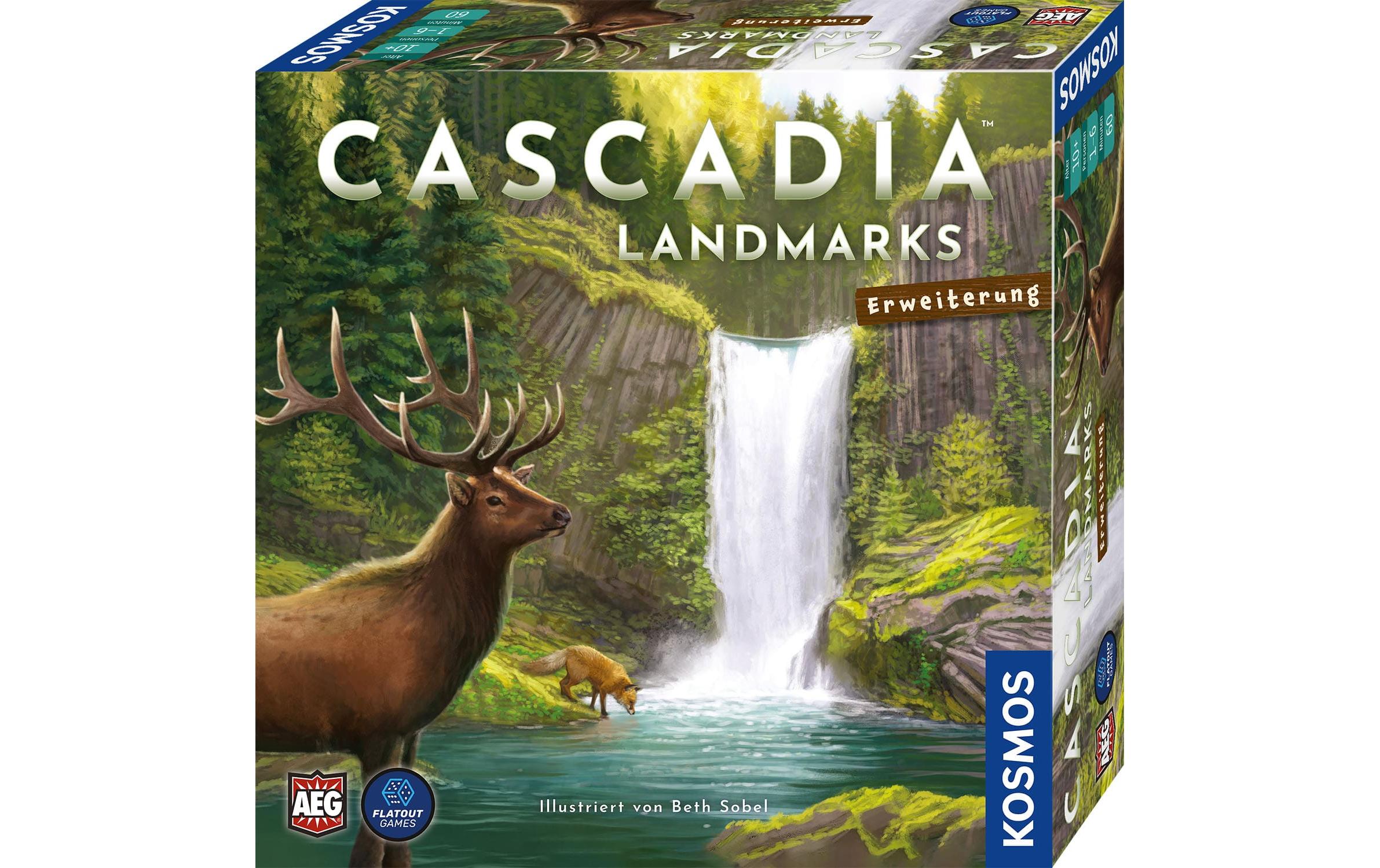 Kosmos Familienspiel Cascadia: Landmarks -DE- Kosmos Familienspiel Cascadia: Landmarks -DE-
