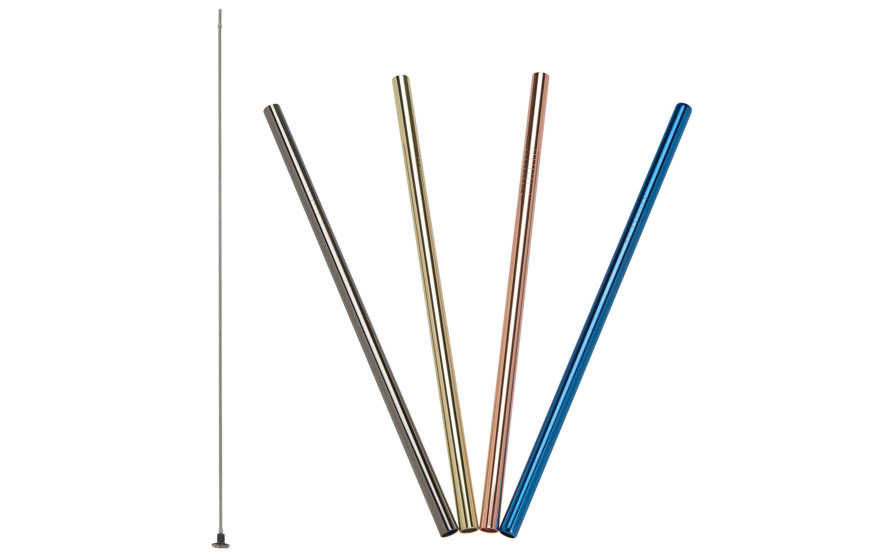 Lurch Strohhalm 4 Stück, Mehrfarbig