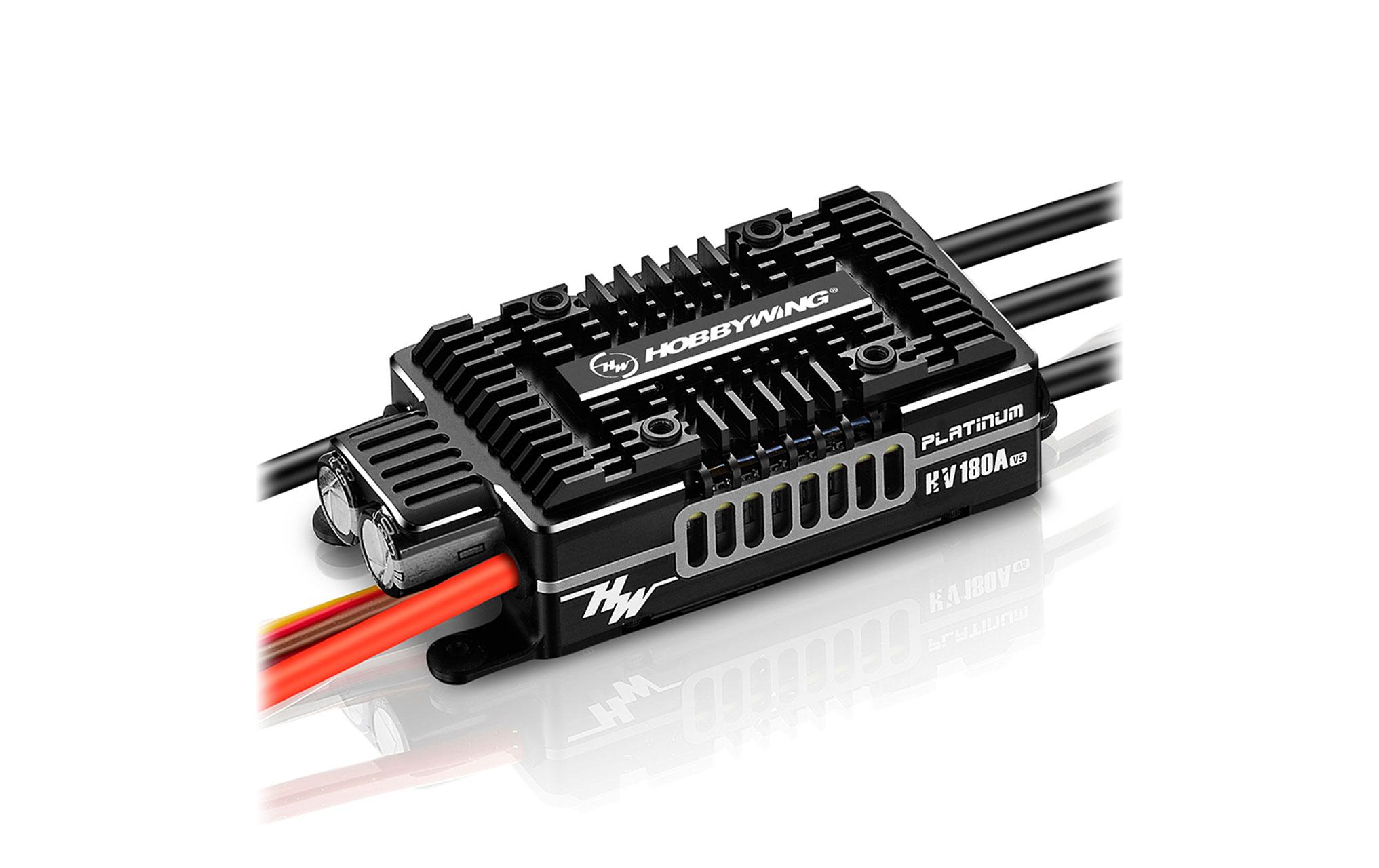 Hobbywing Brushless Regler Platinum Pro V5 180A HV 6-14S Hobbywing Brushless Regler Platinum Pro V5 180A HV 6-14S