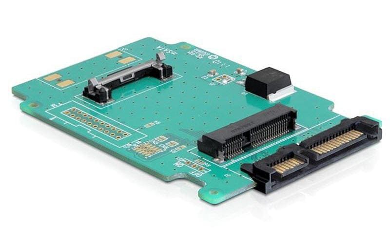 Delock 2.5-Adapterplatine mSATA - SATA Delock 2.5-Adapterplatine mSATA - SATA