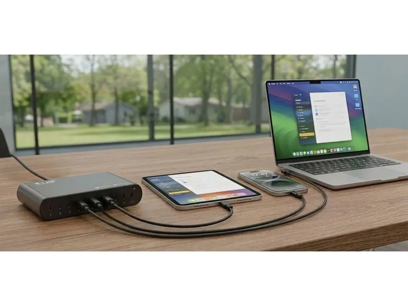 LMP SmartCharge mini 10-250 USB-C, 10 Ports, 250 W