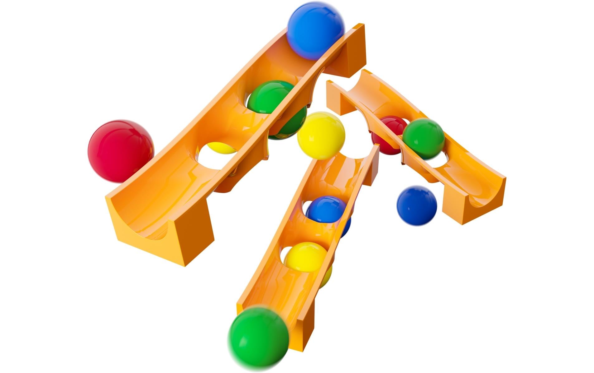 Hubelino Kugelbahn Kugelfalle Erweiterung 15 Teile Hubelino Kugelbahn Kugelfalle Erweiterung 15 Teile