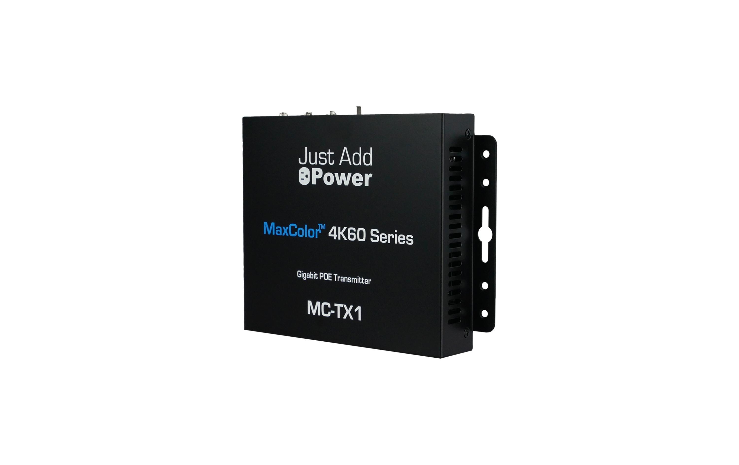 JUSTADDPOWER IP Transmitter VBS-MAX-TX-1 HDMI, PoE, 4K/60 JUSTADDPOWER IP Transmitter VBS-MAX-TX-1 HDMI, PoE, 4K/60