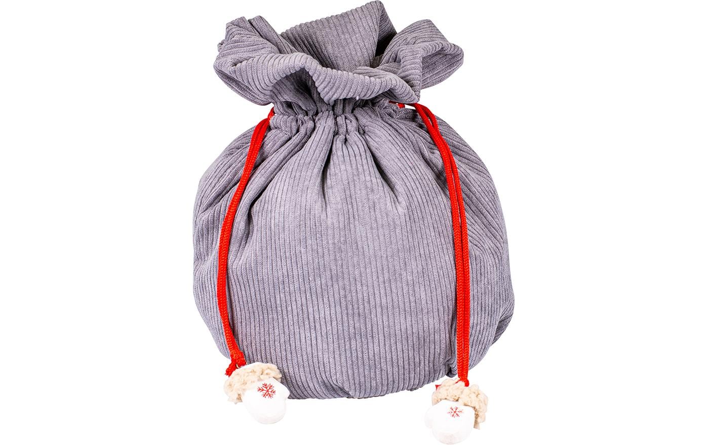 Kadastar Kartoffelsack Stripes & Gloves Grau