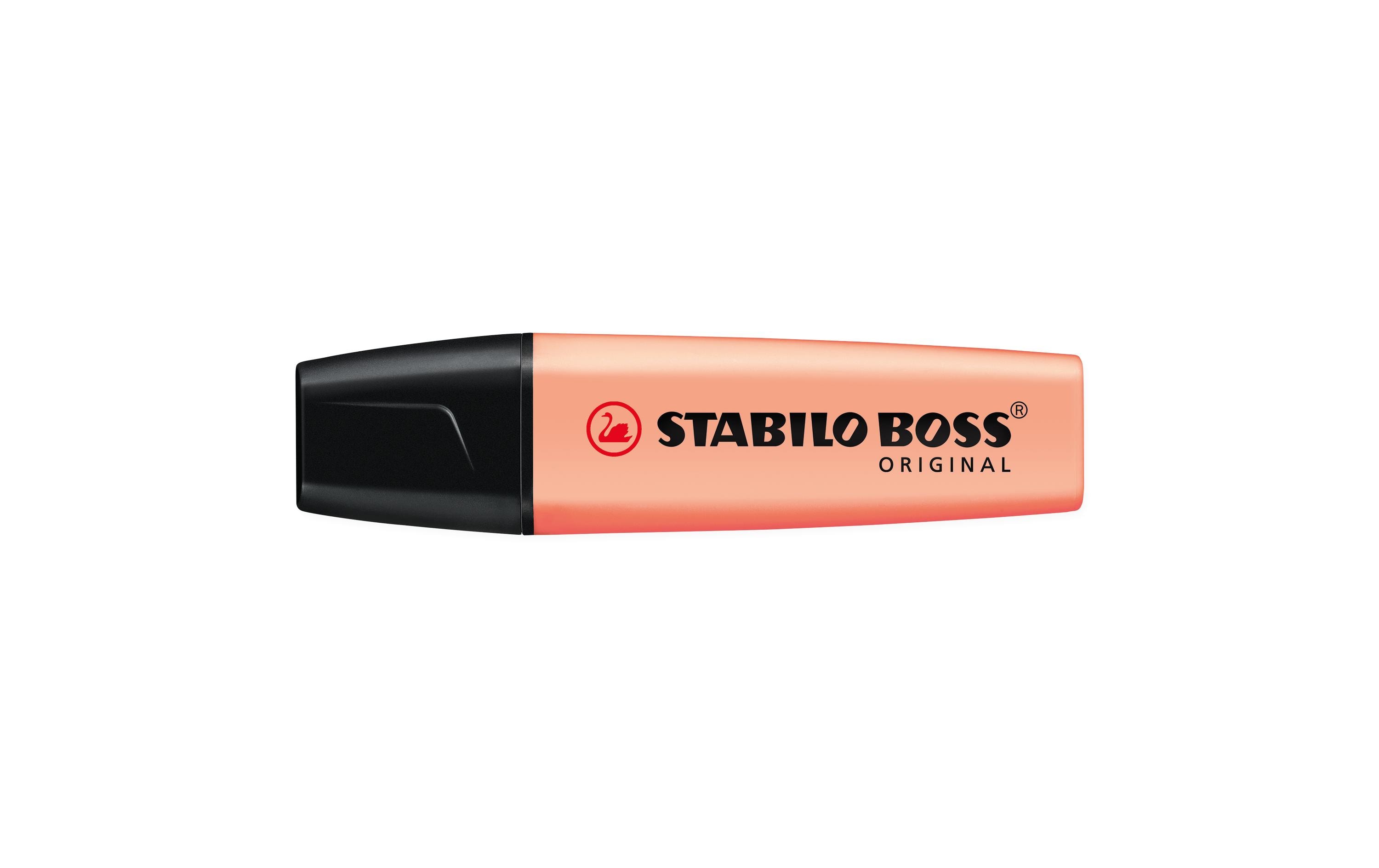 STABILO Textmarker Boss Pastell Pfirsich
