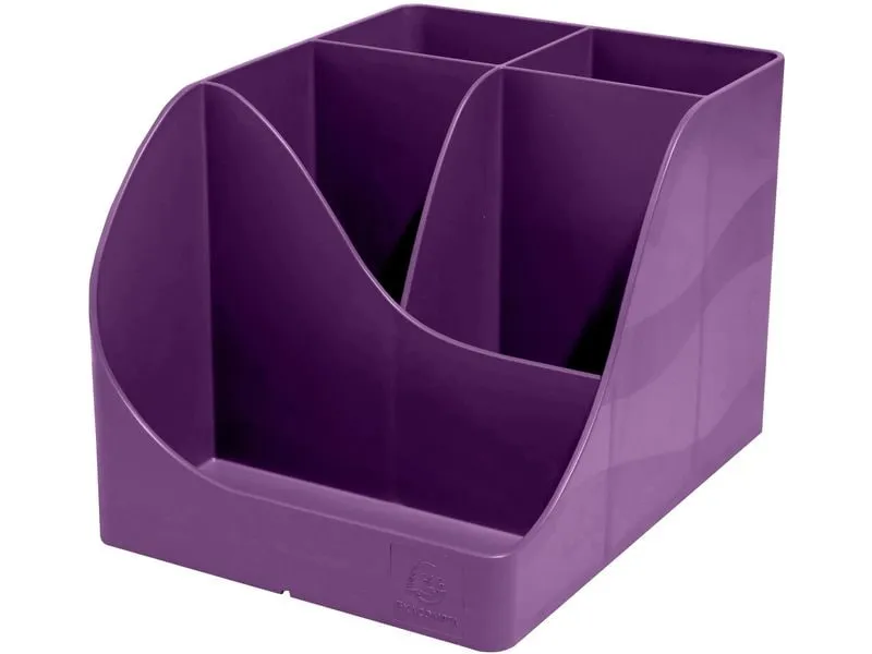 Exacompta Stiftebecher Pen-Wave Titan 4 Stück assortiert