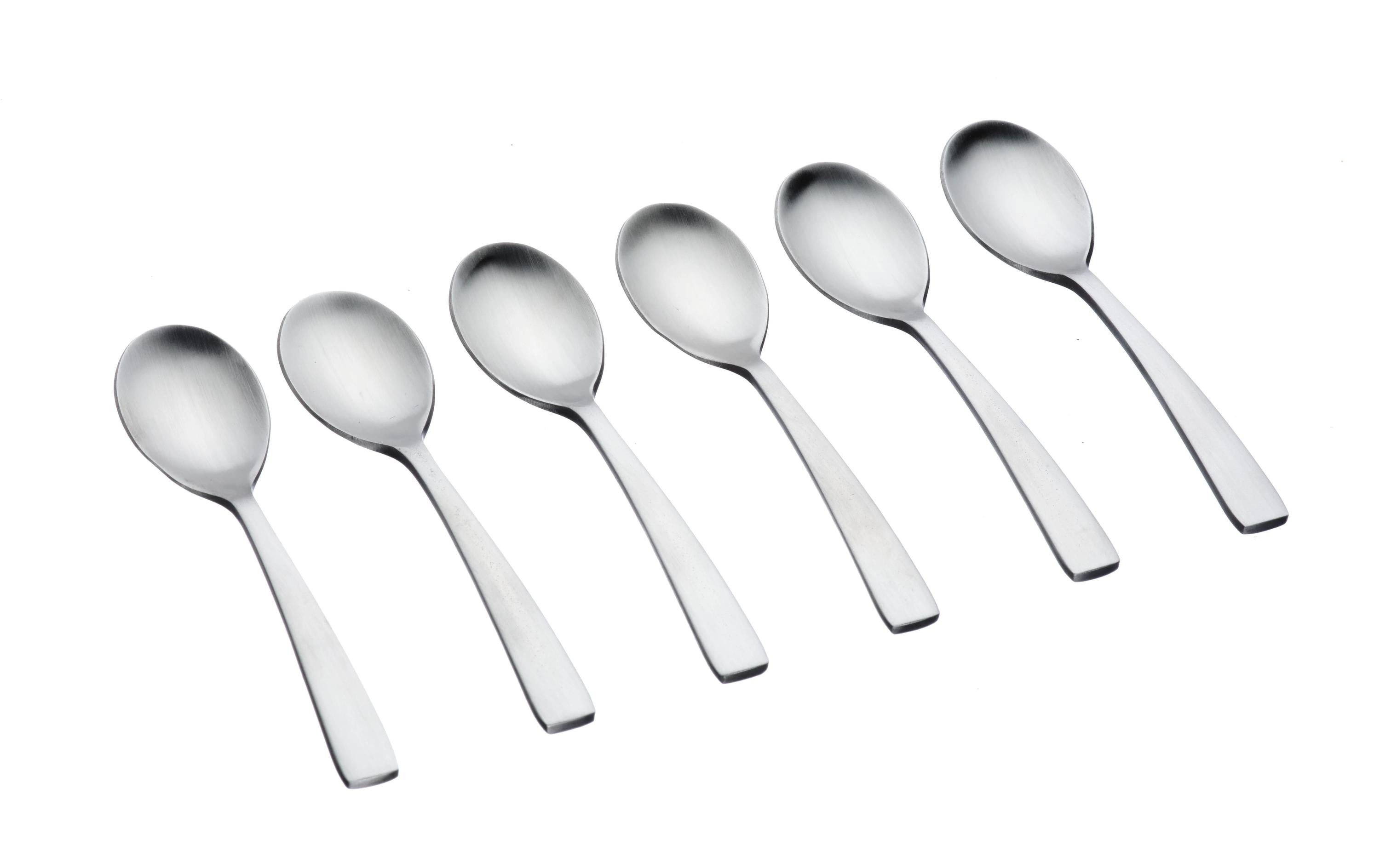 Björn Löffel Oglu 6 Stück, Silber