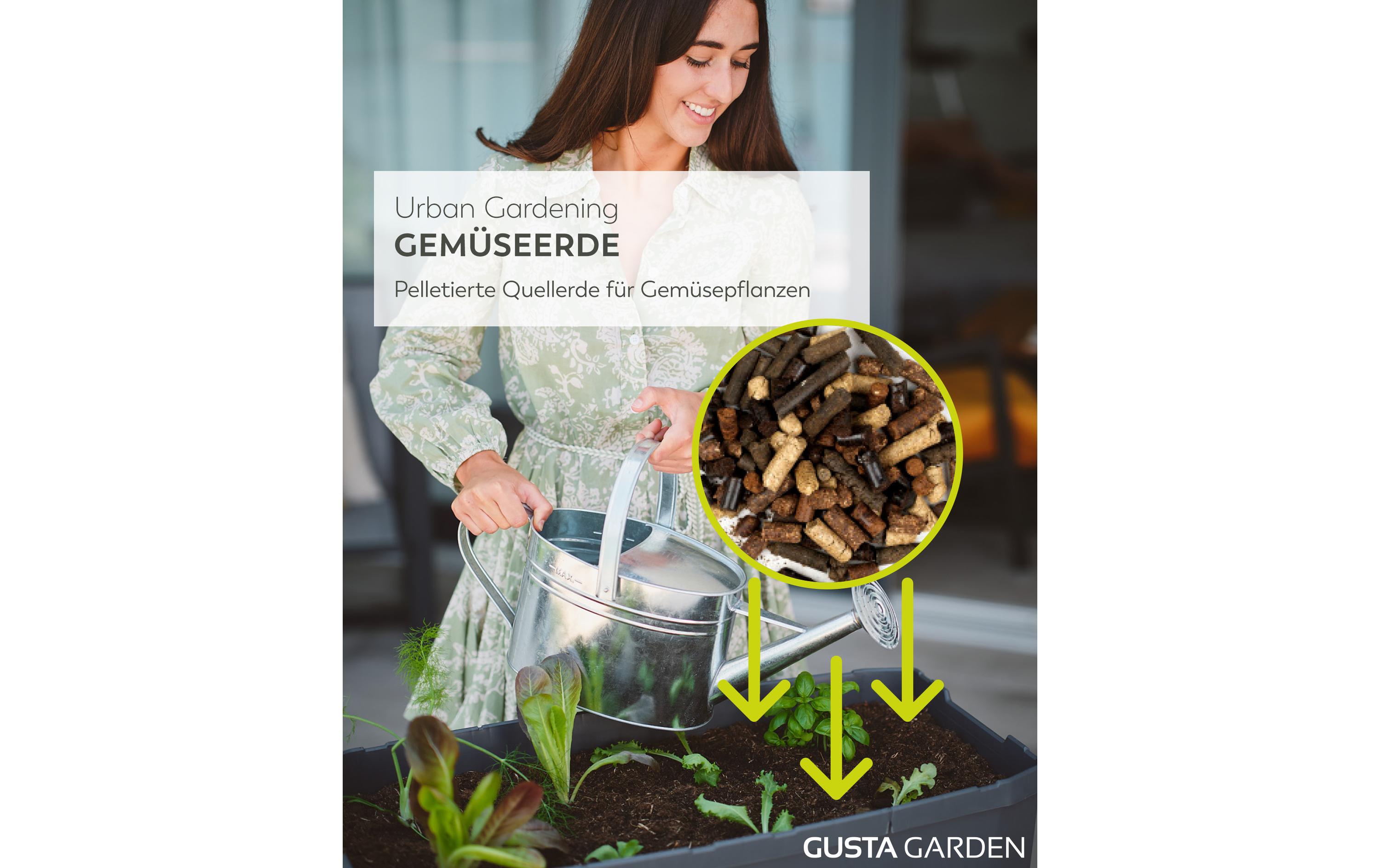 Gusta Garden Pelletierte Quellerde 9.2 kg