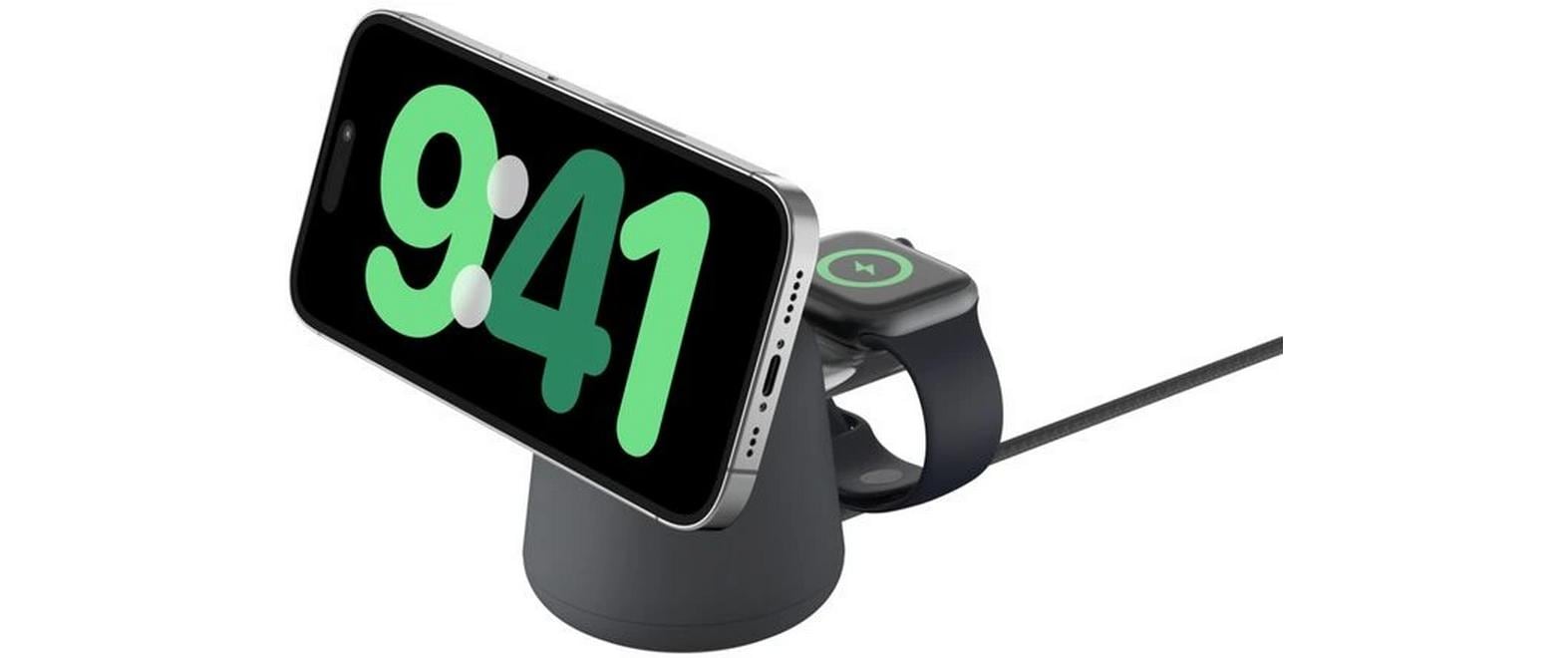 Belkin Wireless Charger BoostCharge Pro 2in1 Dunkelgrau