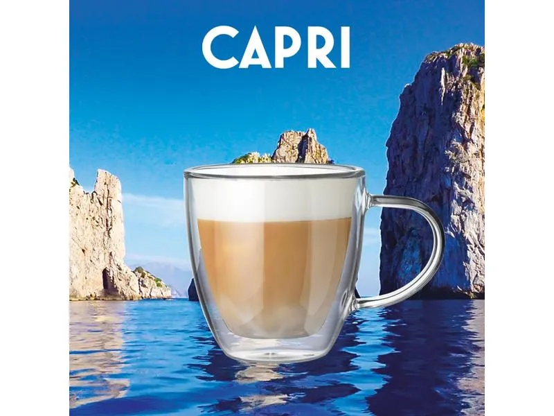 Bialetti Cappuccinotasse Capri 160 ml, 1 Stück, Transparent Bialetti Cappuccinotasse Capri 160 ml, 1 Stück, Transparent