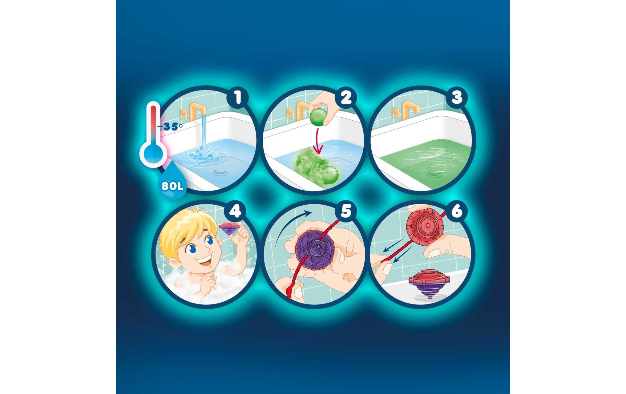 Craze Badespass Inkee Überraschungsbadekugel Blade 1 Stück