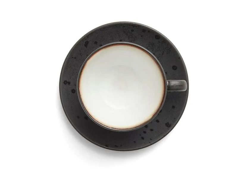 Bitz Kaffeetasse 240 ml, 4 Stück, Schwarz/Mehrfarbig