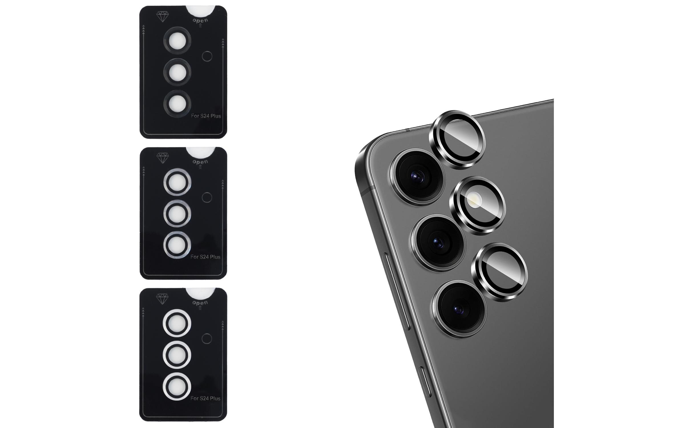 4smarts Styleglass 3er Set für Samsung Galaxy S24+ 4smarts Styleglass 3er Set für Samsung Galaxy S24+