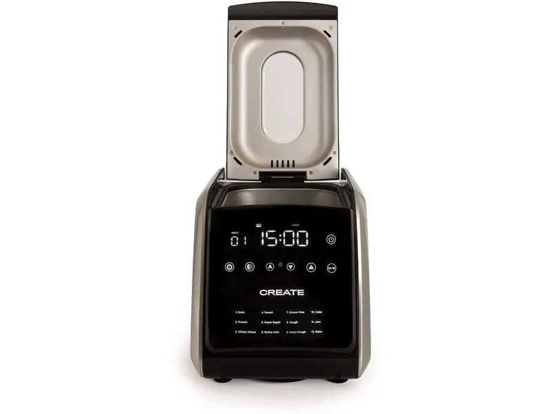 Create Brotbackmaschine Chef Bread Schwarz