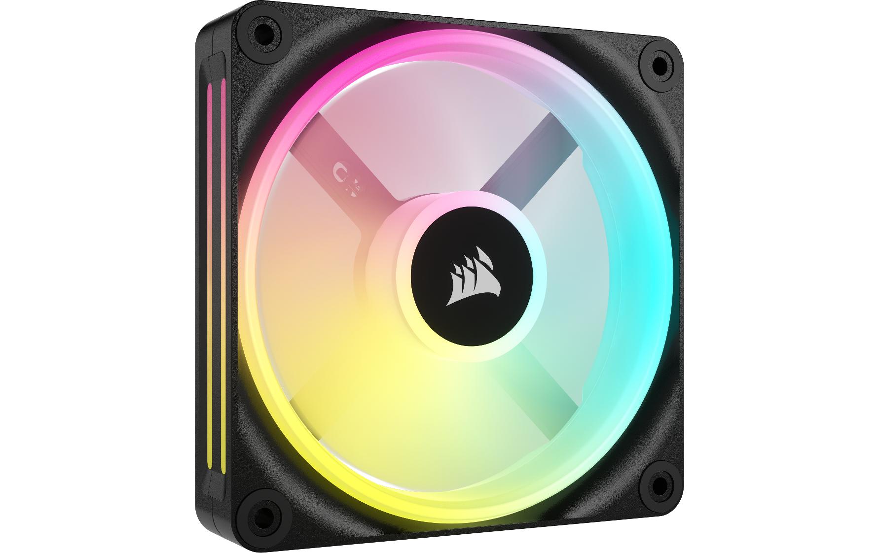 Corsair PC-Lüfter iCUE QX120 RGB Expansion Kit Schwarz Corsair PC-Lüfter iCUE QX120 RGB Expansion Kit Schwarz