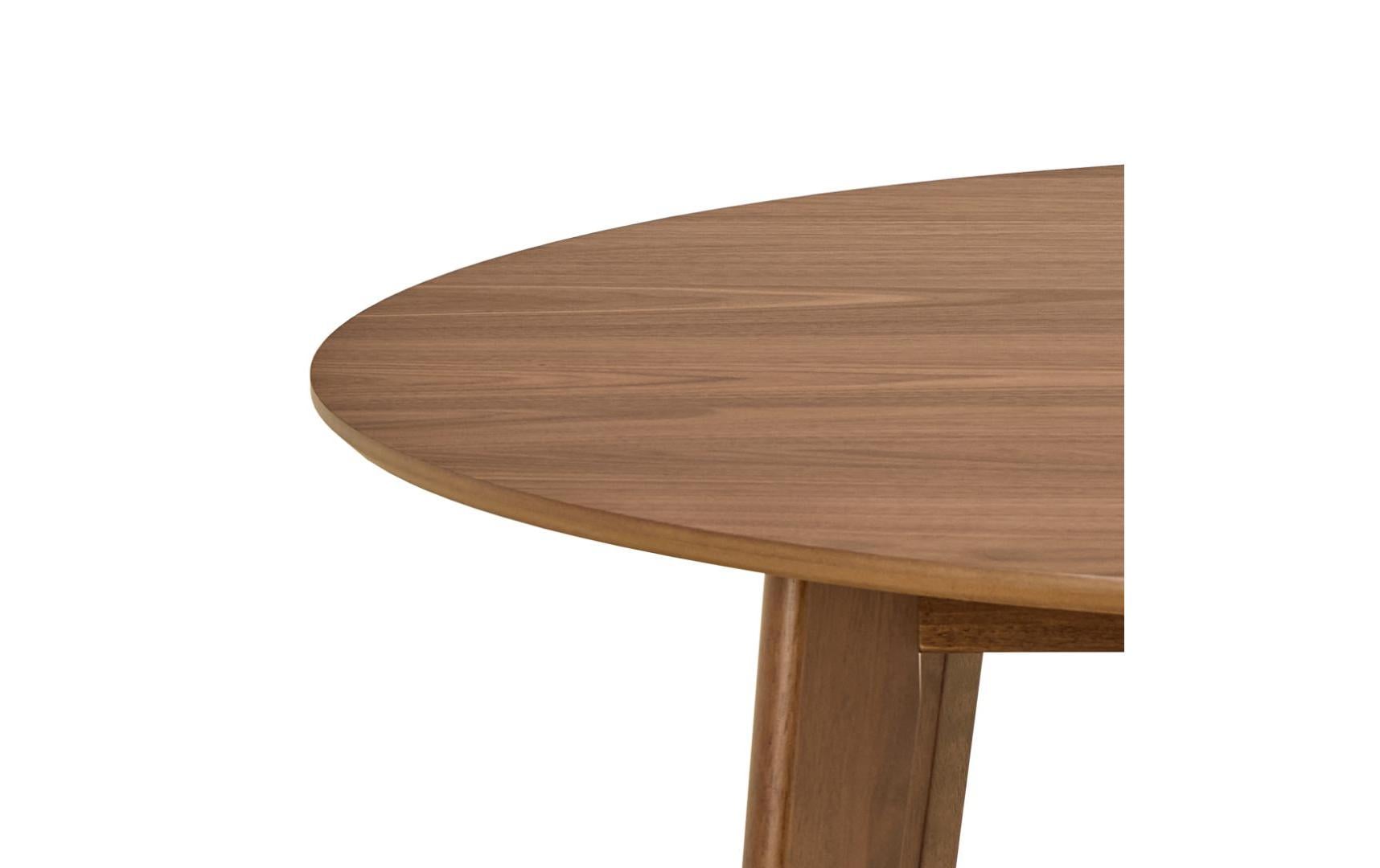 AC Design Tisch Roxby 120 x 76 cm, Braun