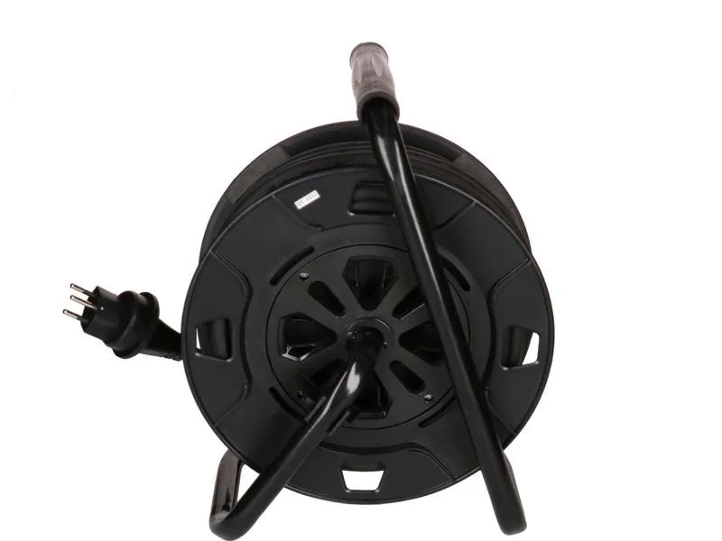 Max Hauri Kabelrolle maxREEL 20 m, 3x T13, IP55, Schwarz Max Hauri Kabelrolle maxREEL 20 m, 3x T13, IP55, Schwarz