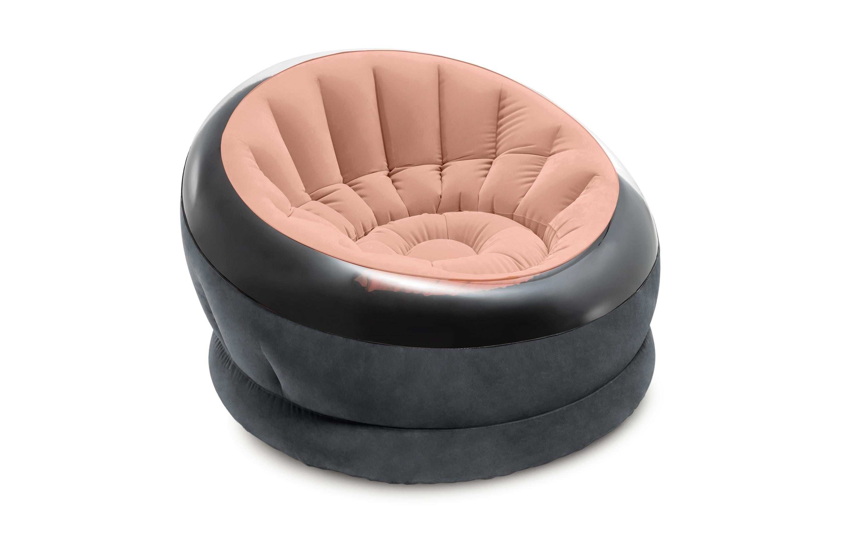 Intex Aufblasbarer Sessel Empire 112 x 109 cm, Rosa, Schwarz