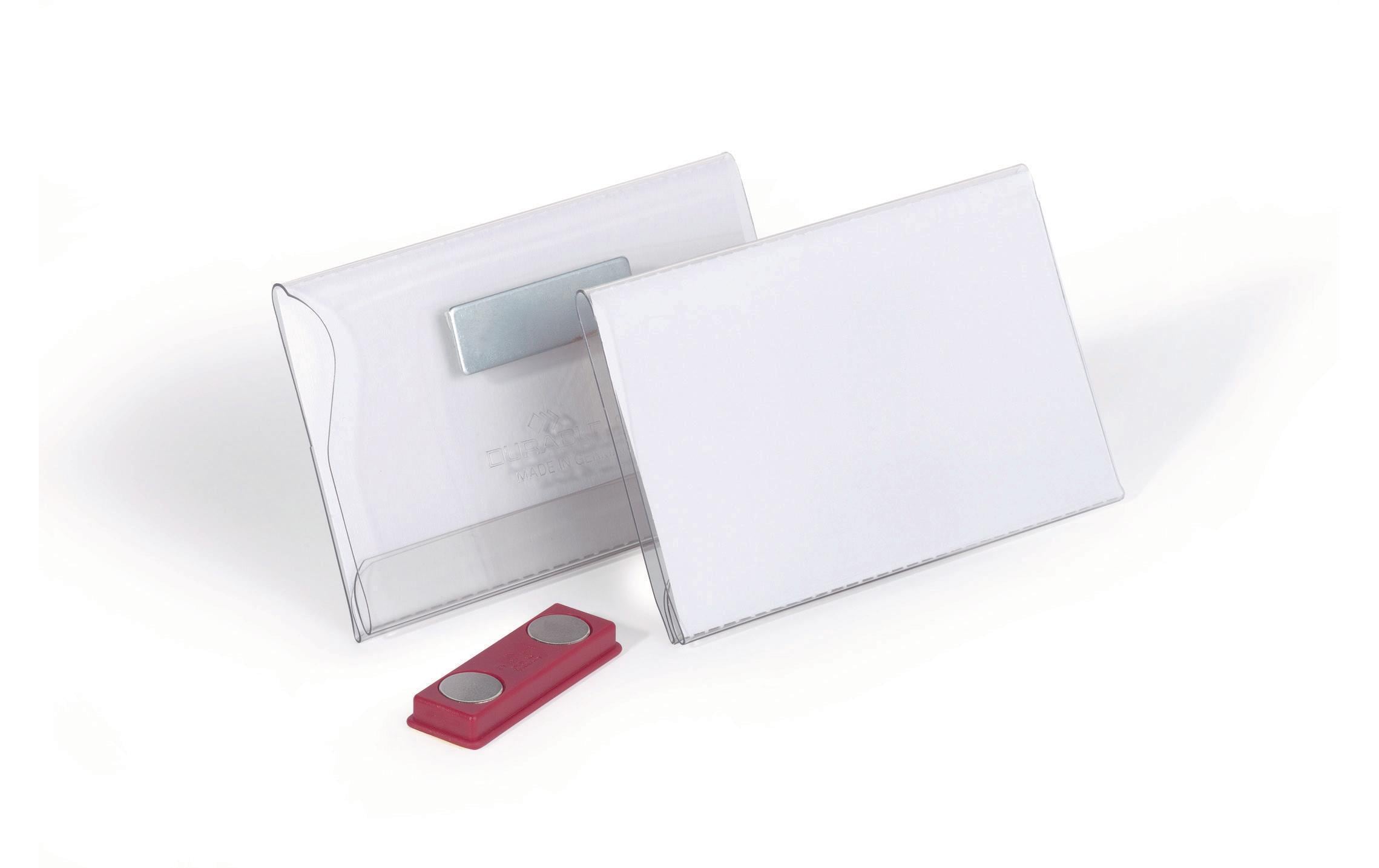 DURABLE Namensschild mit Magnet 25 x 90x54 mm