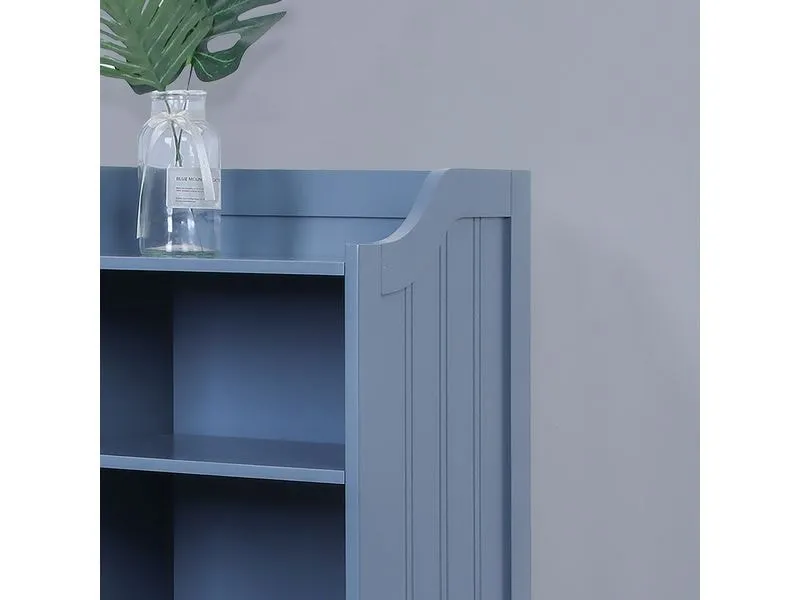 relaxdays Badezimmerregal 40.5 x 86 cm, Grau relaxdays Badezimmerregal 40.5 x 86 cm, Grau