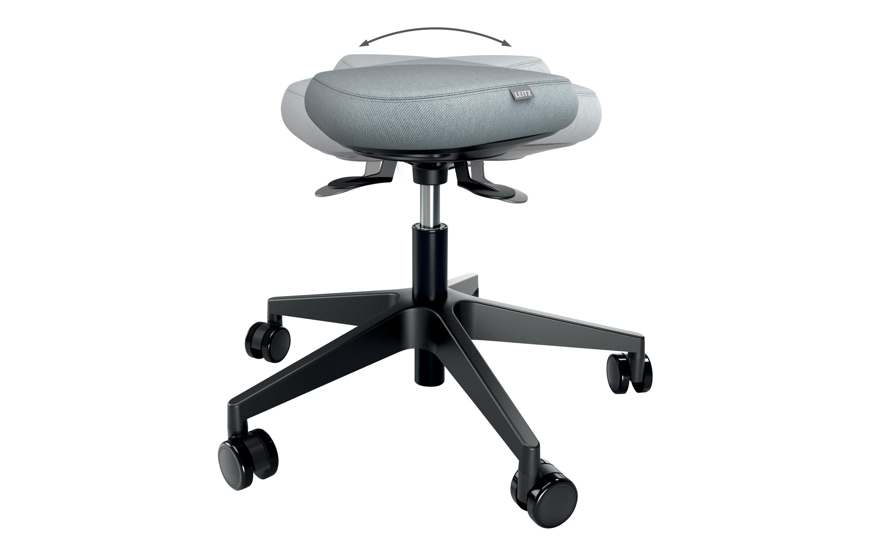 Leitz Ergonomischer Sitzhocker Activ mit Rollen