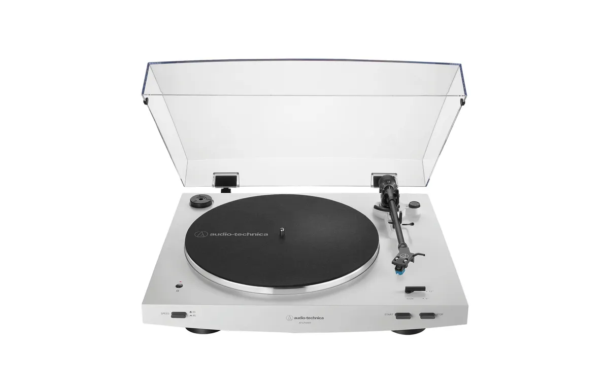 Audio-Technica Plattenspieler mit Bluetooth AT-LP3XBT Weiss