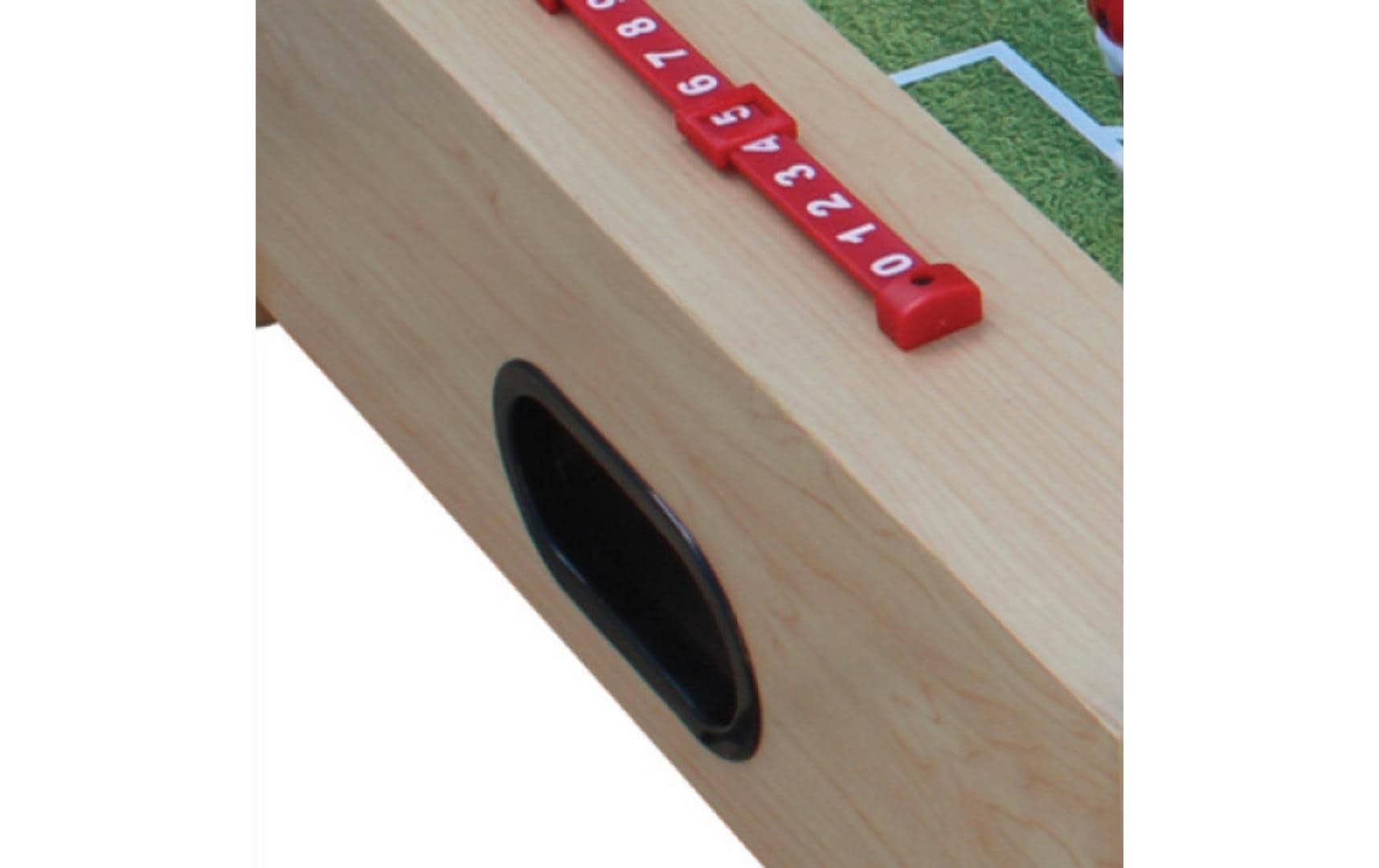 Bandito Familienspiel Mini-Kicker-Airhockey 2in1