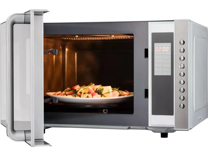 Medion Mikrowelle mit Grill MD 17495 Grau Medion Mikrowelle mit Grill MD 17495 Grau