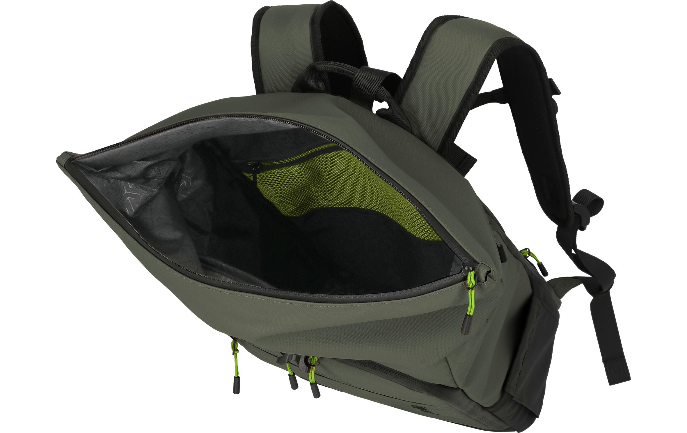 travelite BRIIZE Rollup Rucksack M 30 l Khaki