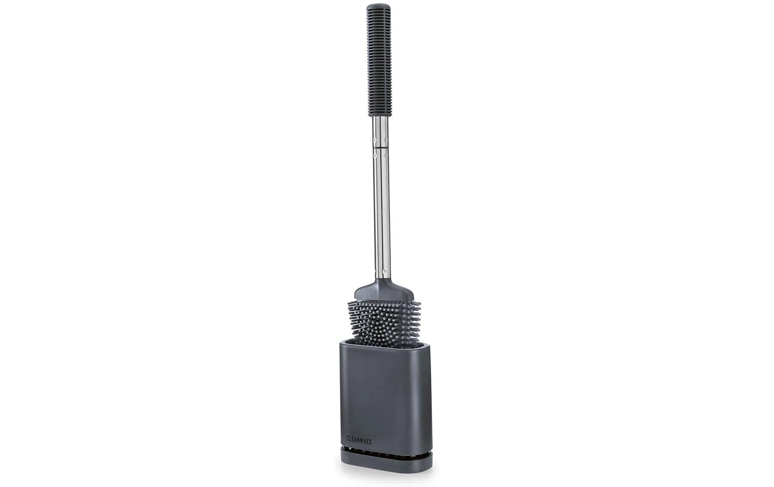 CLEANmaxx Toilettenbürste mit Wandhalterung Grau CLEANmaxx Toilettenbürste mit Wandhalterung Grau