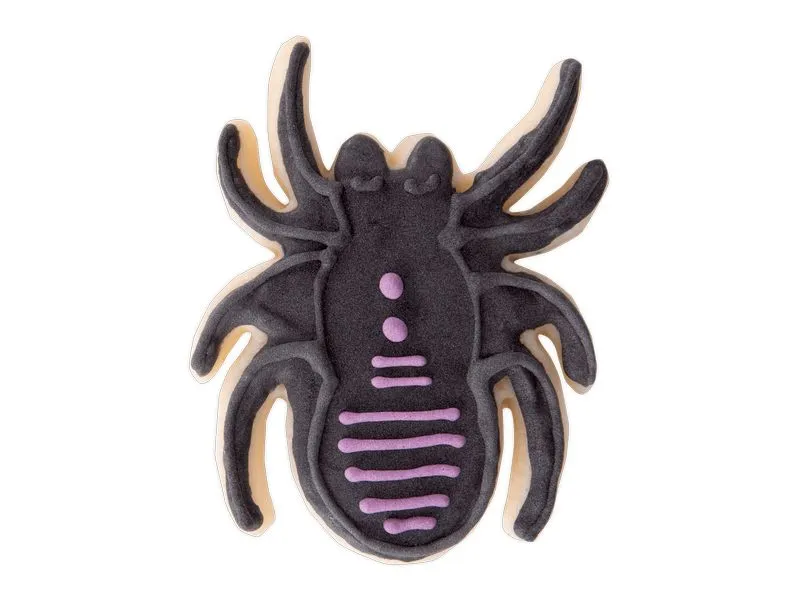 Städter Präge-Ausstecher Spinne 4.3 x 7 cm, Lila