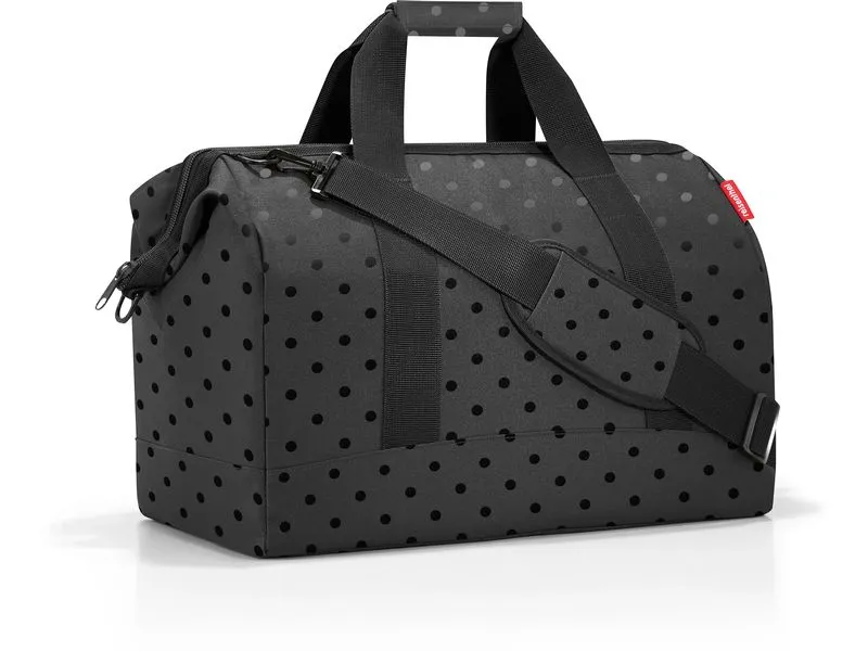 Reisenthel Umhängetasche Allrounder L Glossy Dots Black Reisenthel Umhängetasche Allrounder L Glossy Dots Black