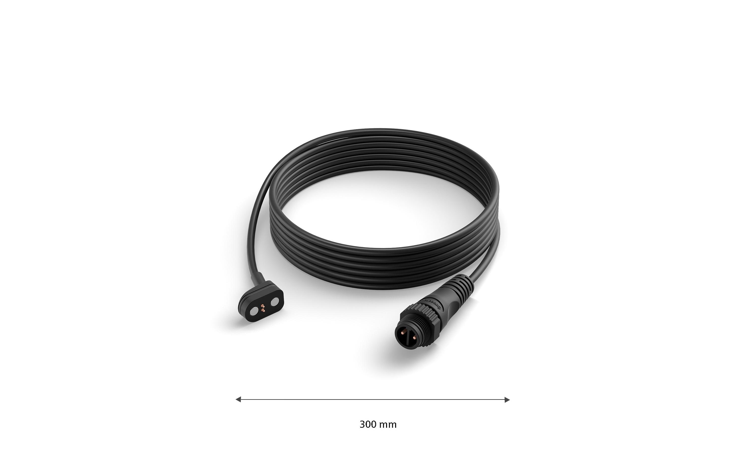 Philips Hue Secure CSA-2DA 3m-Kabel, Schwarz