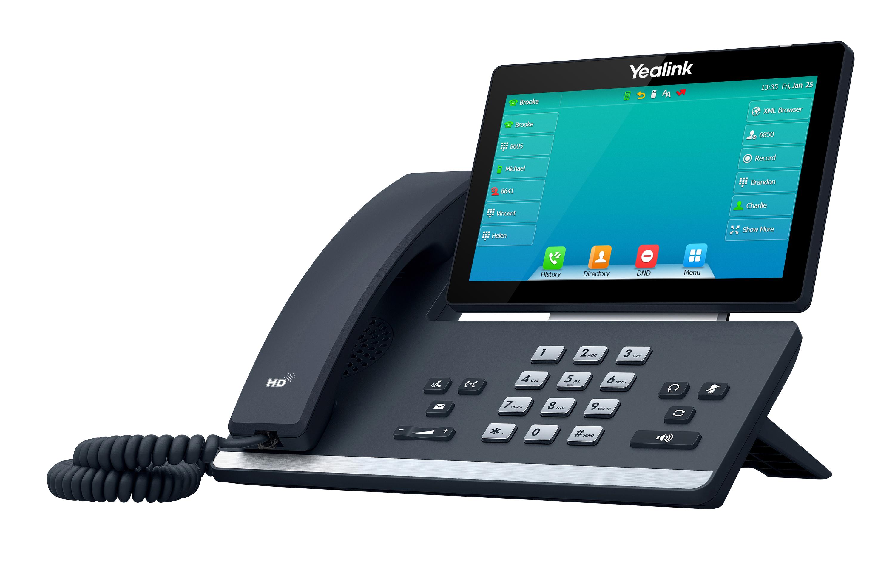 Yealink Tischtelefon SIP-T57W Grau