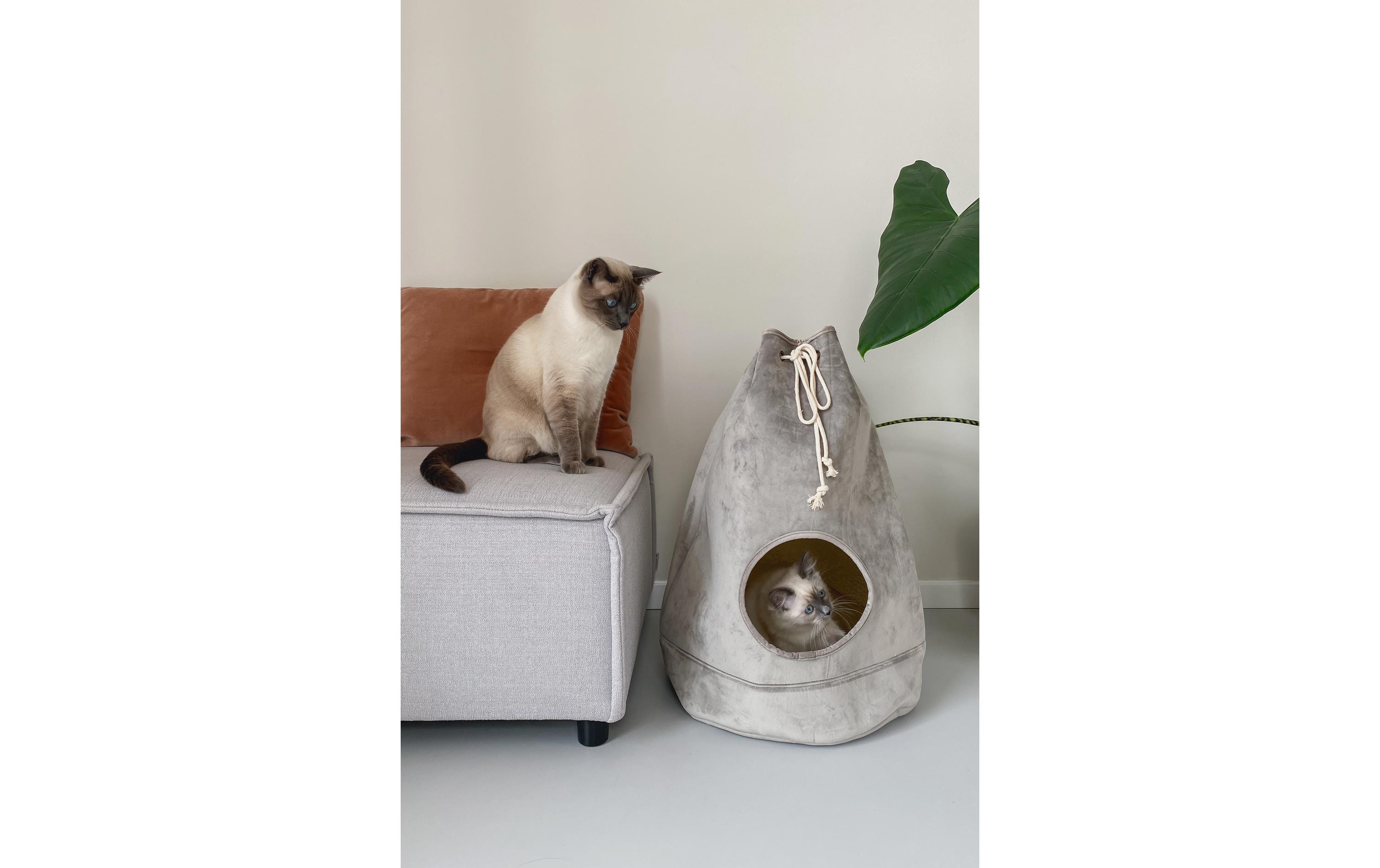 Designed by Lotte Katzenhöhle Vilar Ø 45, Grau