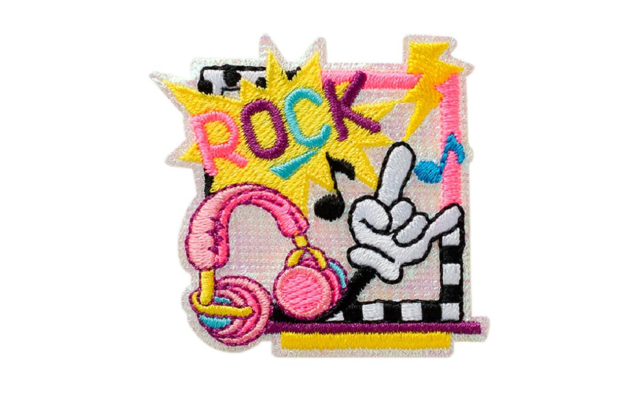 Mono-Quick Aufbügelbild Midi Rock Neon 1 Stück Mono-Quick Aufbügelbild Midi Rock Neon 1 Stück