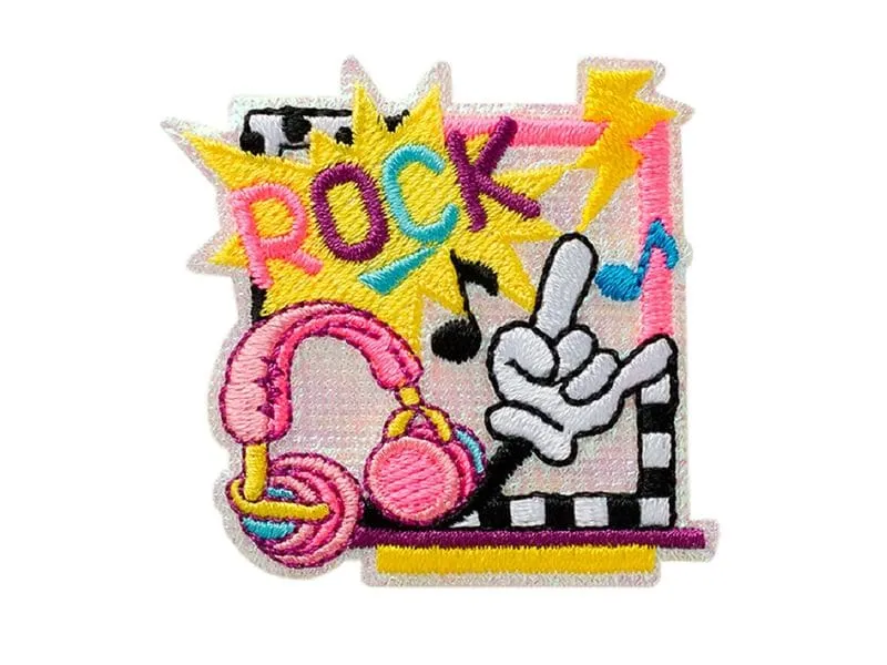 Mono-Quick Aufbügelbild Midi Rock Neon 1 Stück Mono-Quick Aufbügelbild Midi Rock Neon 1 Stück