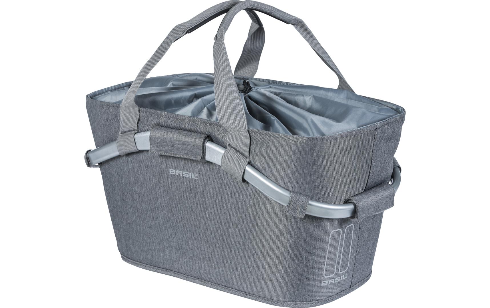 BASIL Velokorb 2Day Carry All MIK 22 l, grau