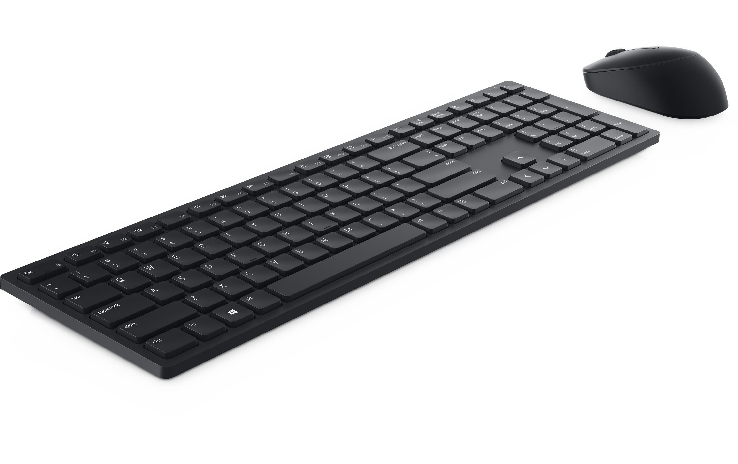 DELL Tastatur-Maus-Set KM5221W Pro Wireless US/INT-Layout