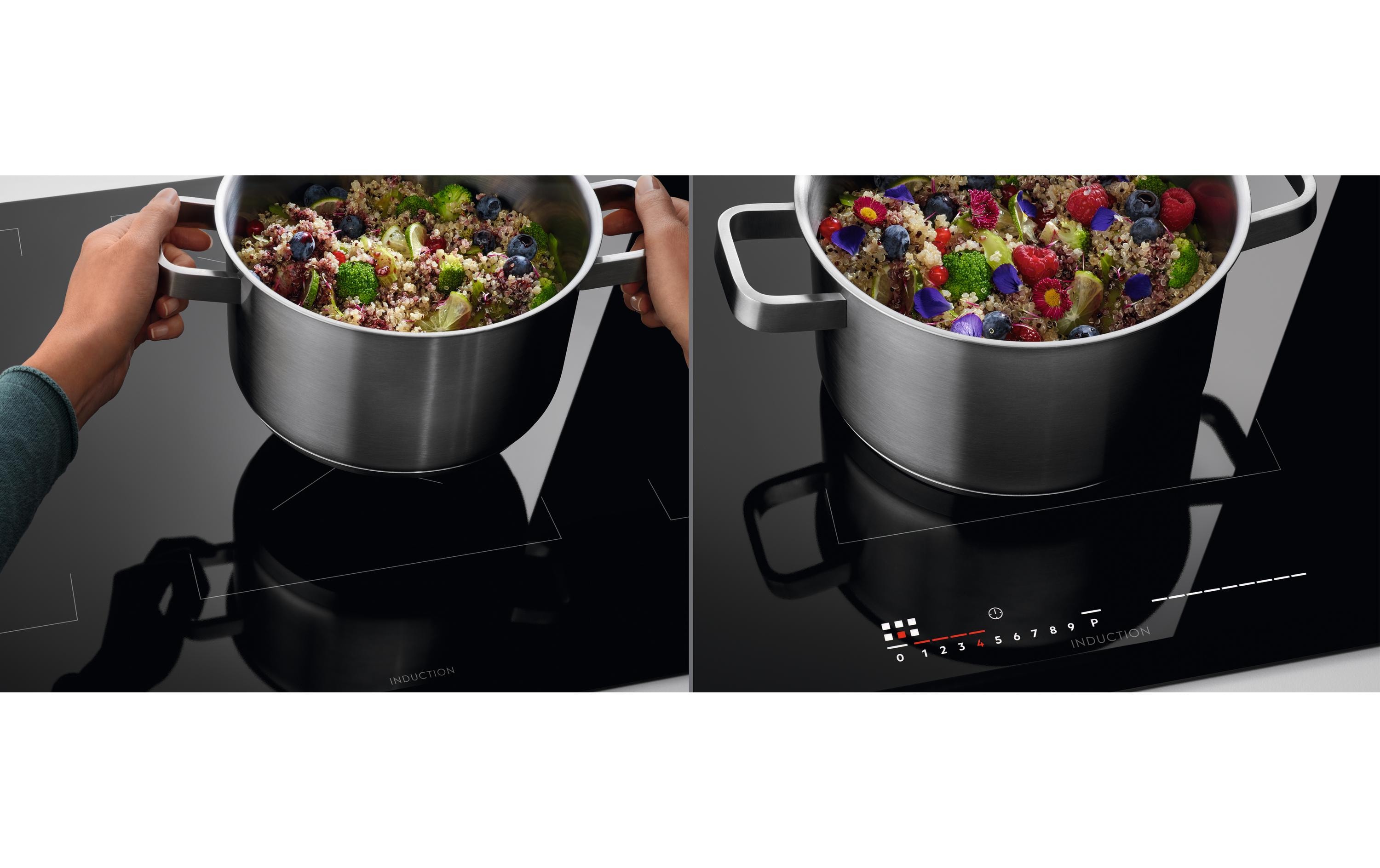 Electrolux Induktionskochfeld GK38TSILO Aufliegend/Flächenbündig Electrolux Induktionskochfeld GK38TSILO Aufliegend/Flächenbündig