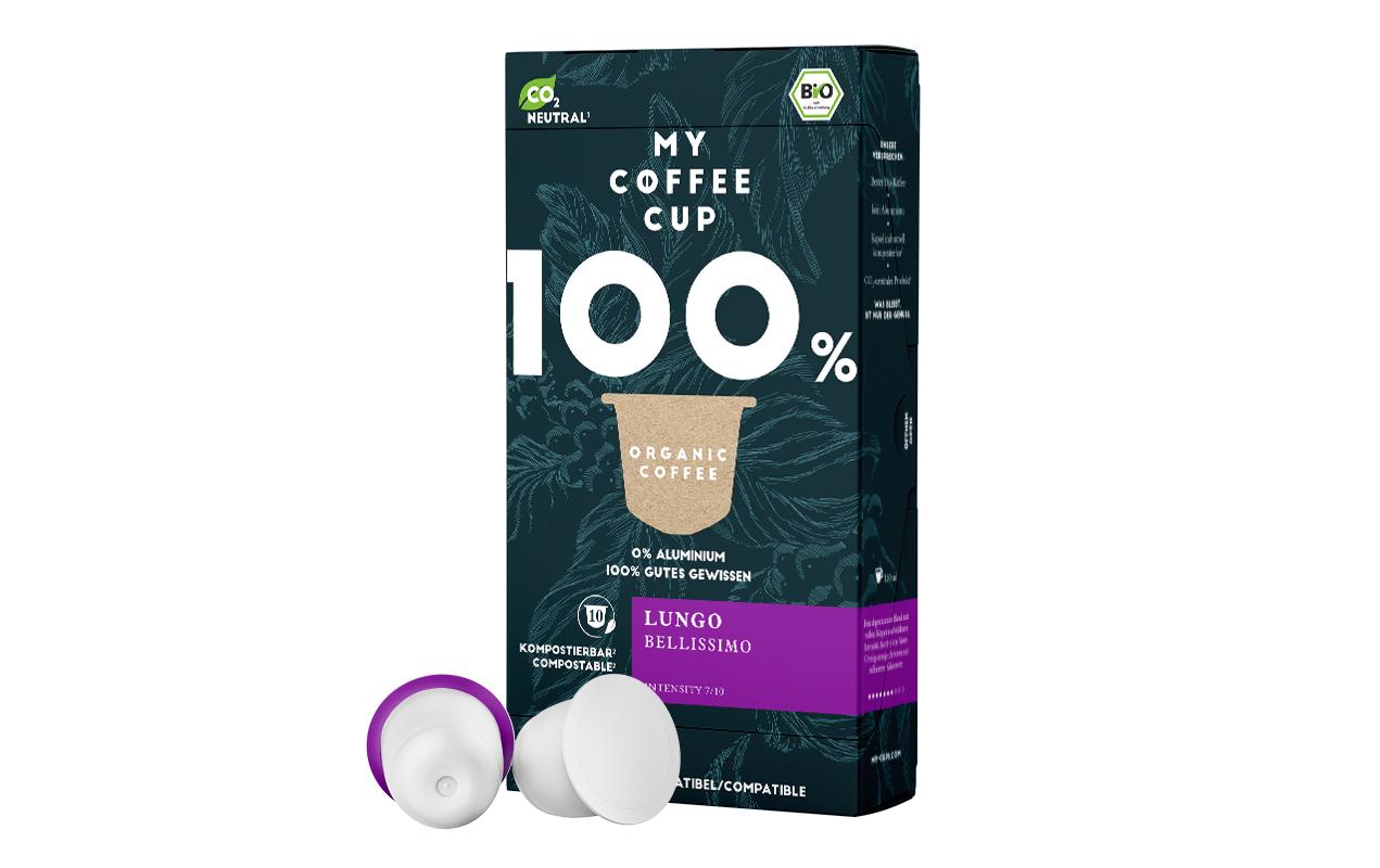 My-CoffeeCup Kaffeekapseln Bio Lungo Bellissimo 10 Stück