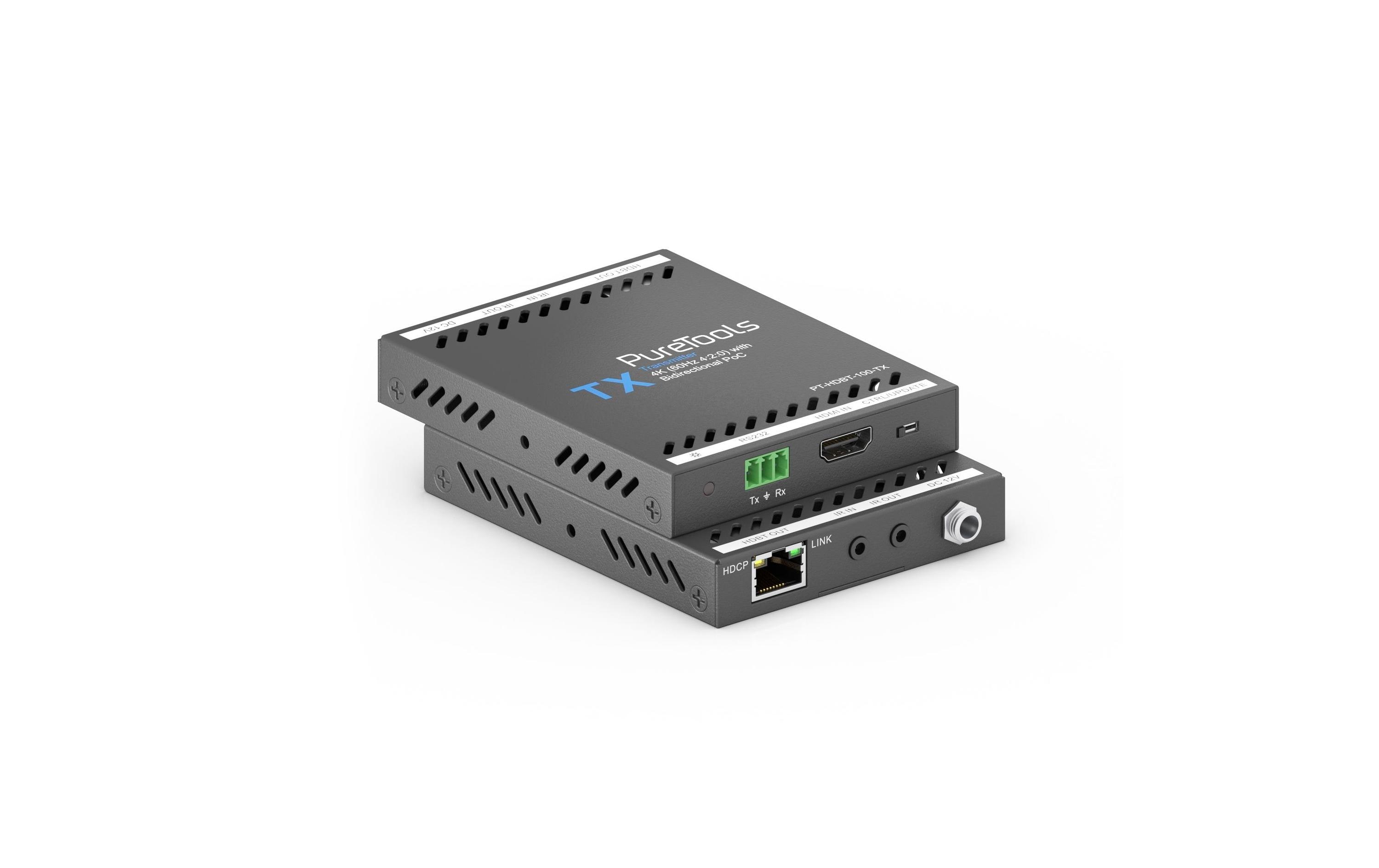 PureTools Extender Set PT-HDBT-100 4K HDMI HDBaseT PureTools Extender Set PT-HDBT-100 4K HDMI HDBaseT