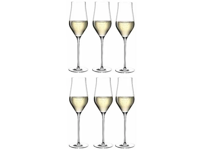 Leonardo Champagnerglas Brunelli 340 ml, 6 Stück, Transparent Leonardo Champagnerglas Brunelli 340 ml, 6 Stück, Transparent