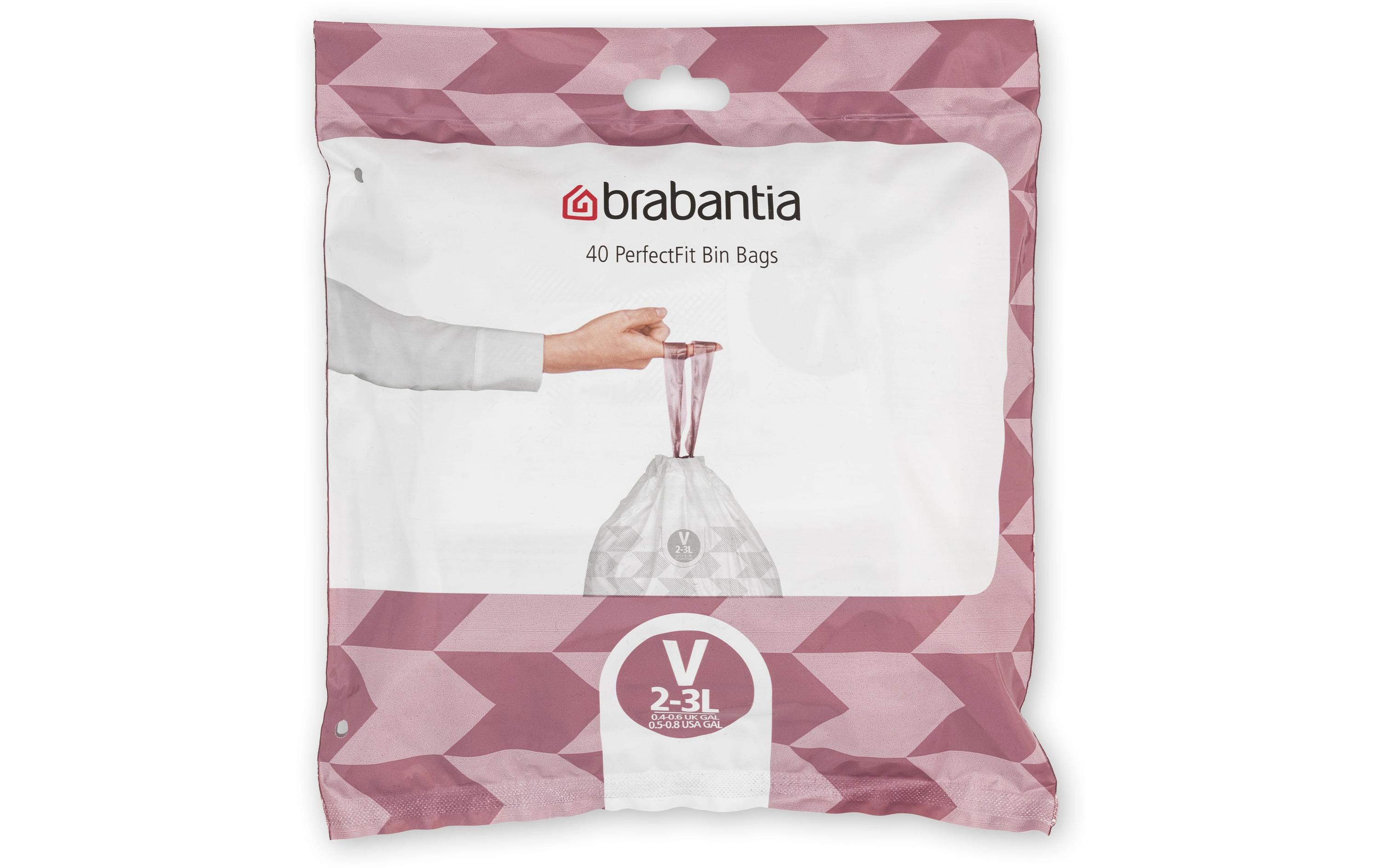 Brabantia Kehrichtsack PerfectFit V 2-3 l, 40 Stück Brabantia Kehrichtsack PerfectFit V 2-3 l, 40 Stück