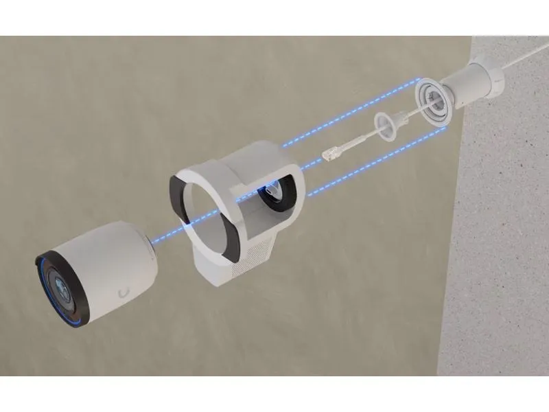 Ubiquiti Hybrid Strahler Pro Bullet Enhancer Weiss