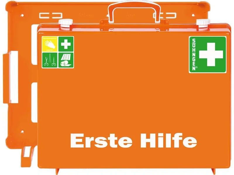 SÖHNGEN Erste-Hilfe-Koffer MT-CD, Orange, leer