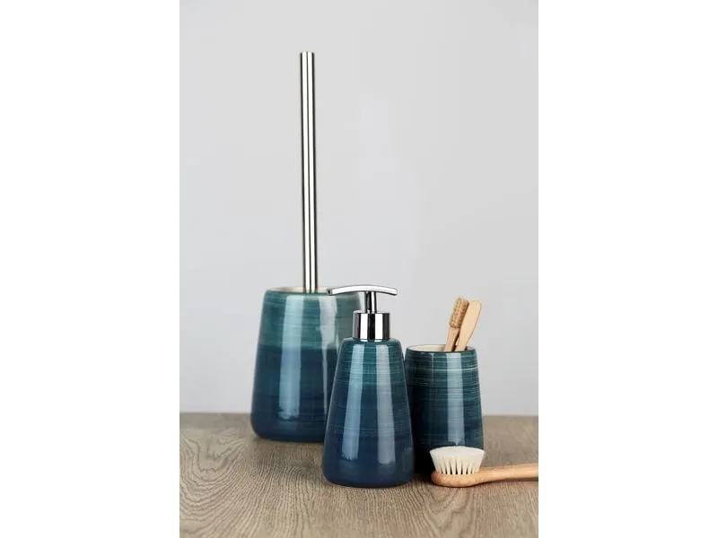 Wenko Seifenspender Pottery 360 ml, Petrol Wenko Seifenspender Pottery 360 ml, Petrol