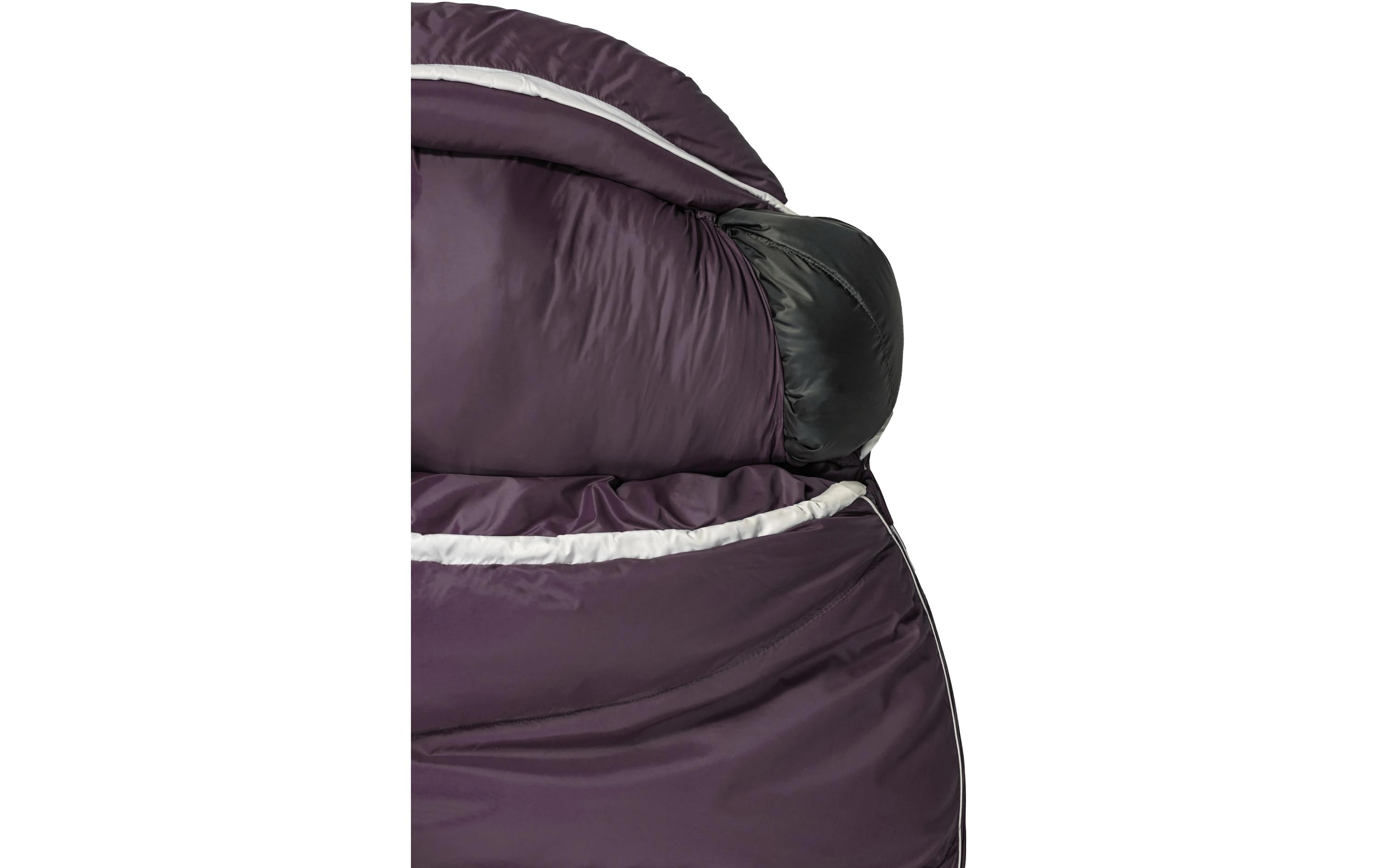 Grüezi Bag Schlafsack Biopod DownWool Subzero 175 Nylon, Berry