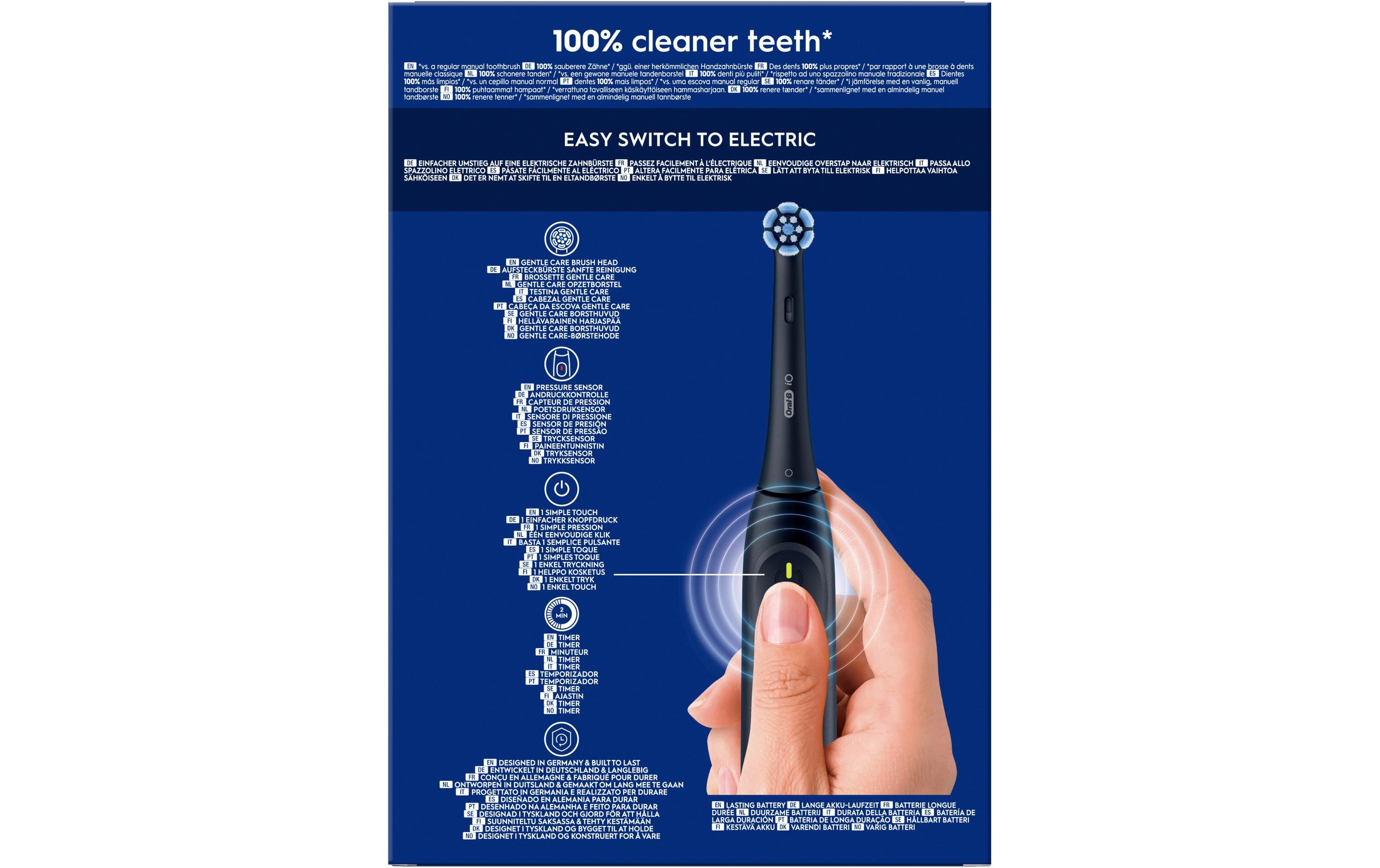 Oral-B Elektrische Zahnbürste iO Series2 Black/Green