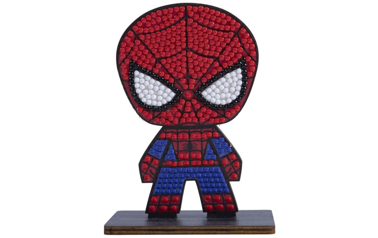 CRAFT Buddy Bastelset Crystal Art Buddies Spiderman Figur CRAFT Buddy Bastelset Crystal Art Buddies Spiderman Figur